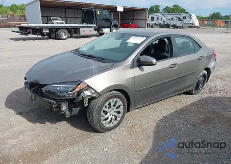 2018 Toyota Corolla Le from USA, damaged, VIN 2T1BURHE0JC118641